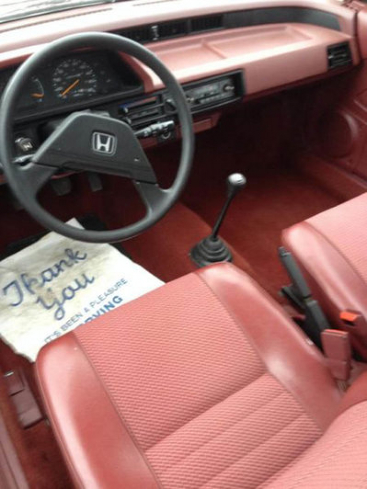 Hàng hiếm Honda Civic 1985 chưa lăn bánh giá 7.000 $