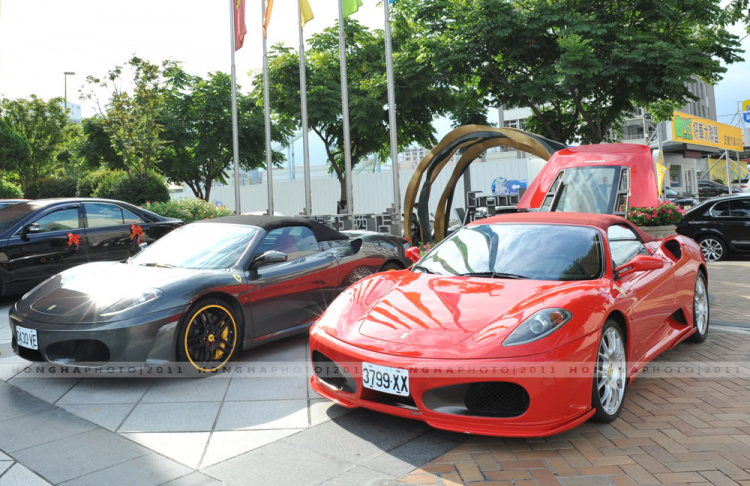 Ảnh off siêu xe Ferrari tại Taipei Taiwan