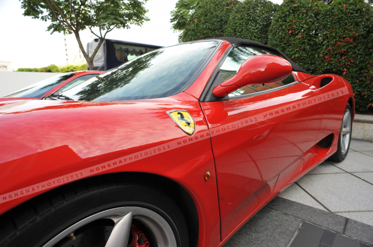 Ảnh off siêu xe Ferrari tại Taipei Taiwan