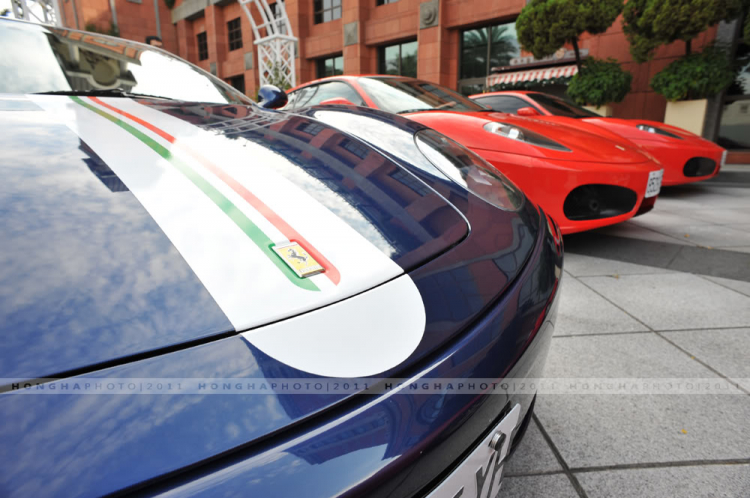 Ảnh off siêu xe Ferrari tại Taipei Taiwan