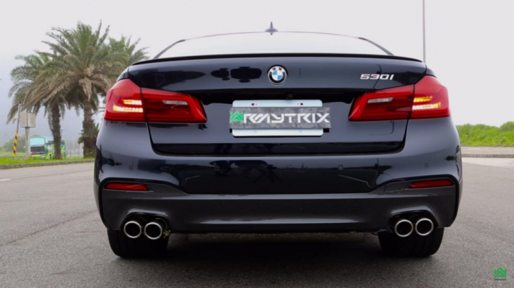 [Video] Ống xả độ của Armytrix giúp âm thanh của BMW 530i giống tiếng từ động cơ V8