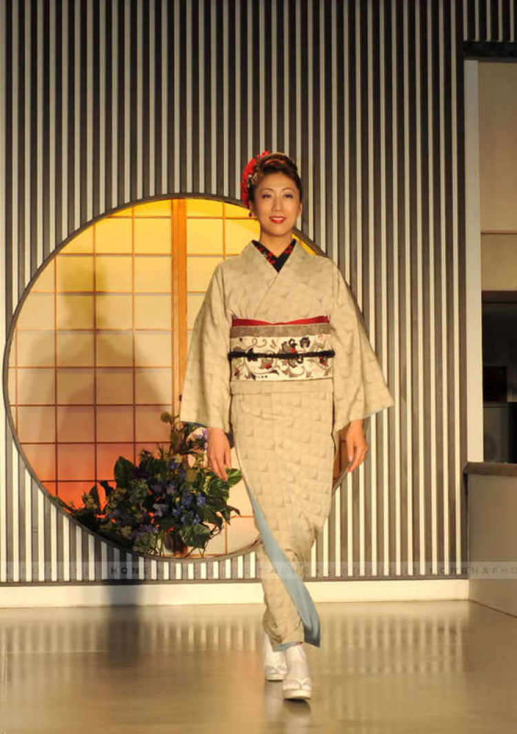 Kimono Fashion Show in Japan