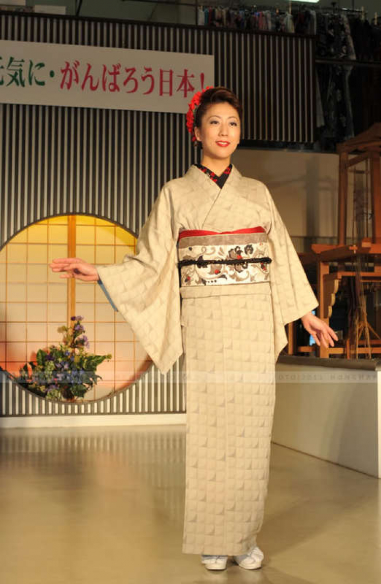 Kimono Fashion Show in Japan