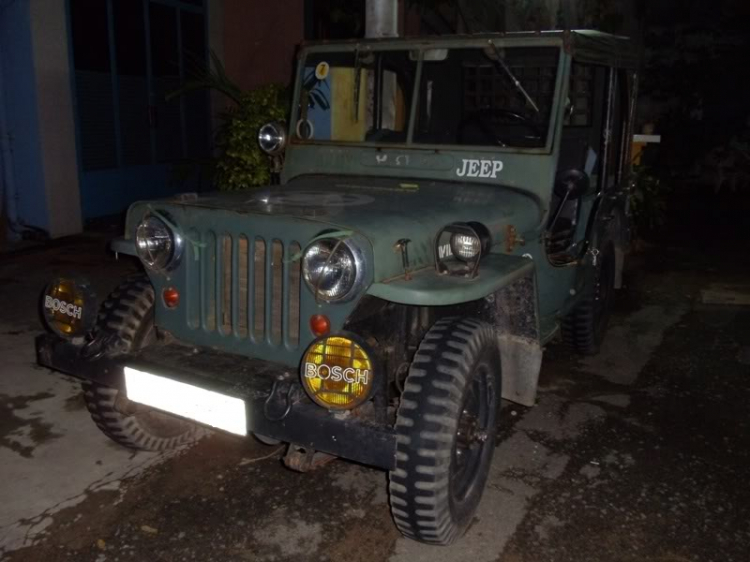 Restoration Willys CJ2A