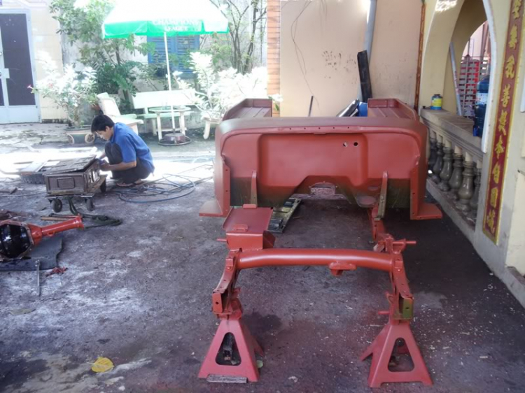 Restoration Willys CJ2A