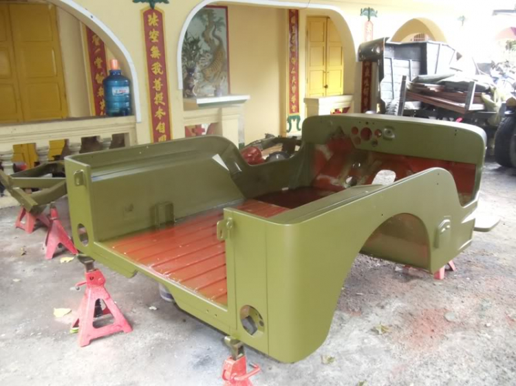 Restoration Willys CJ2A