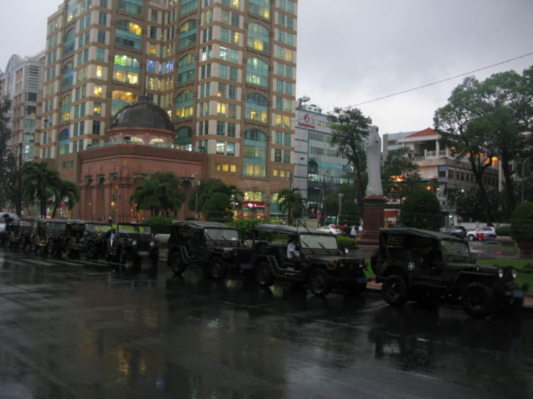 Tour 50 Jeeps (Sài Gòn 19/09/2011) : buổi gặp gỡ của những Chiến binh !!!