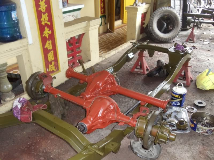 Restoration Willys CJ2A