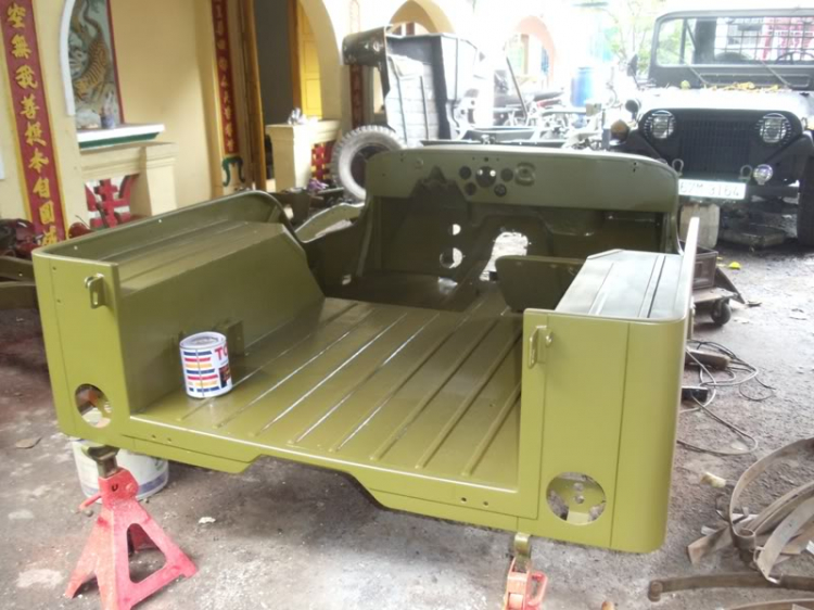 Restoration Willys CJ2A