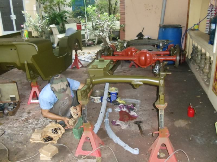 Restoration Willys CJ2A