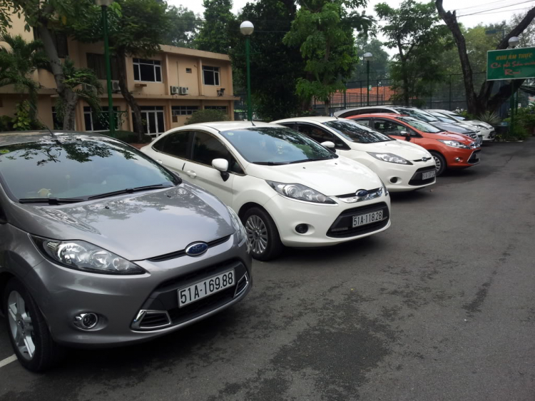 Ford fiesta ọp trước khi đi Ntrang