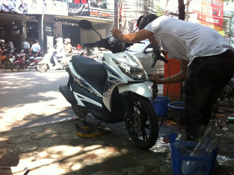 Ảnh nóng Suzuki Hayate 2011 ở VN. Ảnh nóng Suzuki Hayate 2011 ở VN.