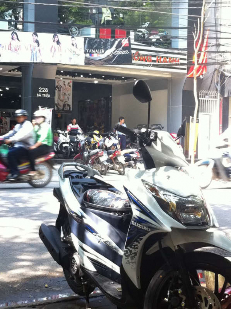 Ảnh nóng Suzuki Hayate 2011 ở VN. Ảnh nóng Suzuki Hayate 2011 ở VN.