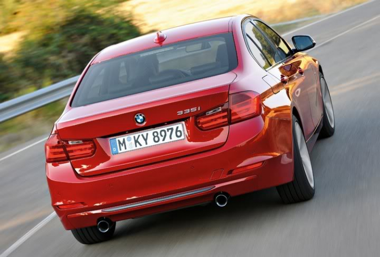 The 2012 BMW 3 Series (F30)