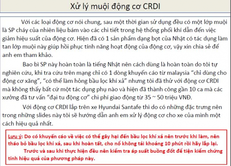 Cần làm ngay: Kiểm tra áp suất buồng đốt động cơ SF dầu!