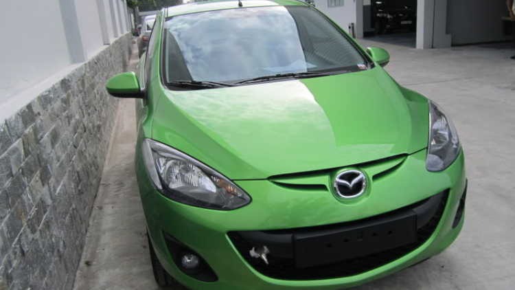 Hình ảnh thực về Mazda 2 CKD