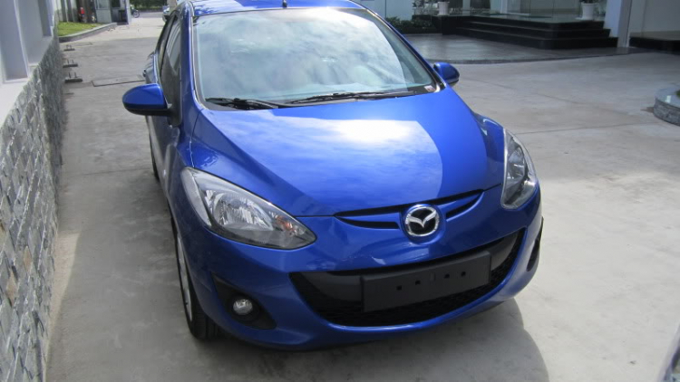 Hình ảnh thực về Mazda 2 CKD