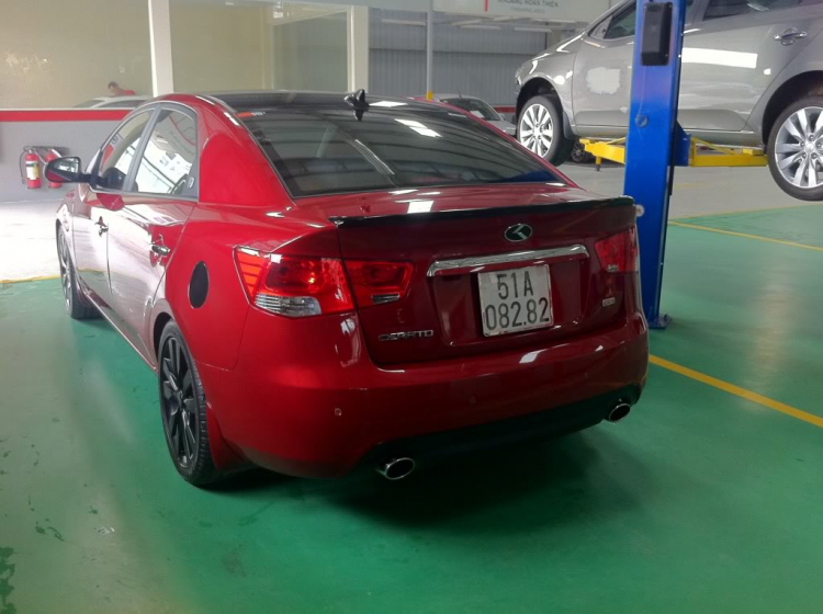 Cerato lạ trong Kia Phú Mỹ Hưng