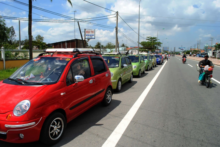 GM Matiz-Spark & friend: Hình ảnh chuyến off Cần Thơ 22-23/10