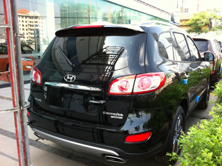 Hyundai santafe 2012 đã về việt nam