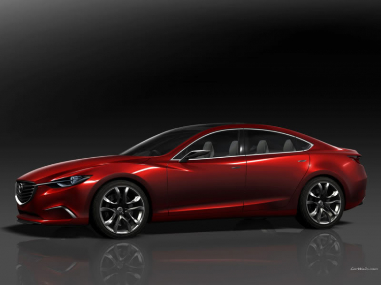 Bản concept Mazda6 thế hệ mới sắp xuất hiện