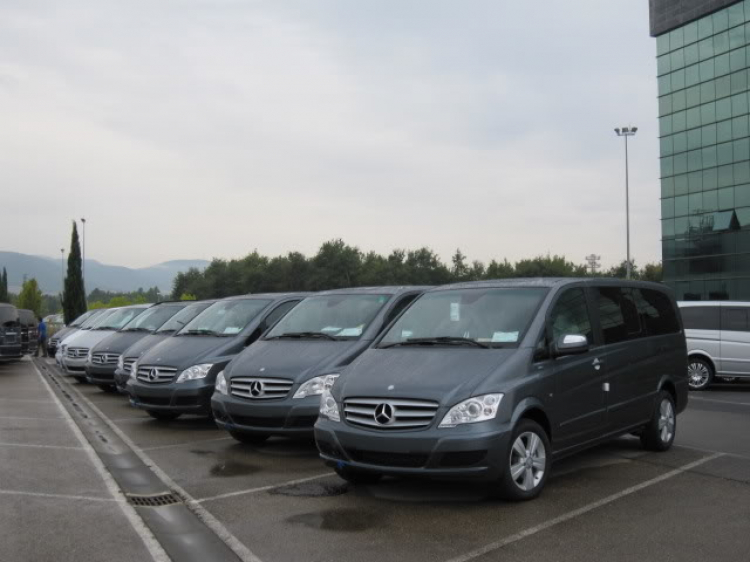 Xe Viano & Vito tại nhà máy Mercedes-Benz Vitoria - Spain