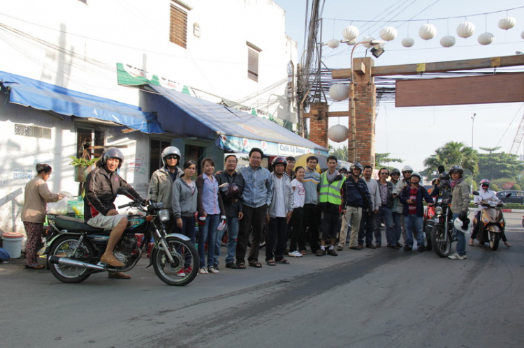 THành lập Hội những người mê và chơi xe Motor Honda LA 250cc