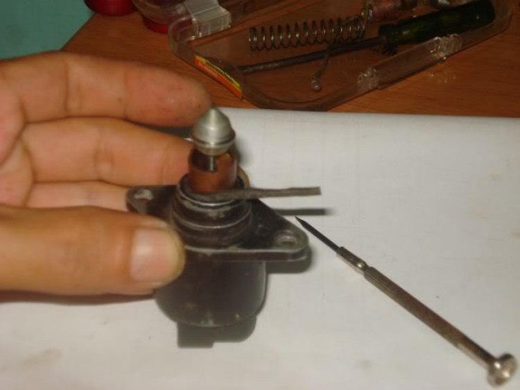 Kẹt step motor