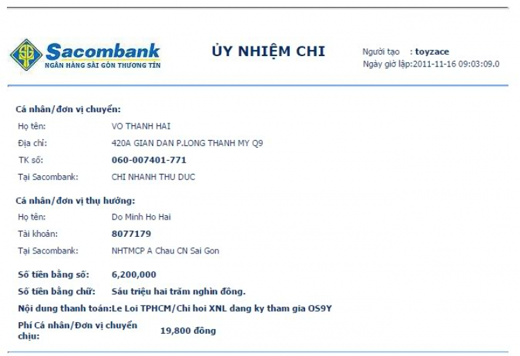 CHƯƠNG TRÌNH SINH HOẠT OS9Y CHƯƠNG TRÌNH SINH HOẠT OS9Y