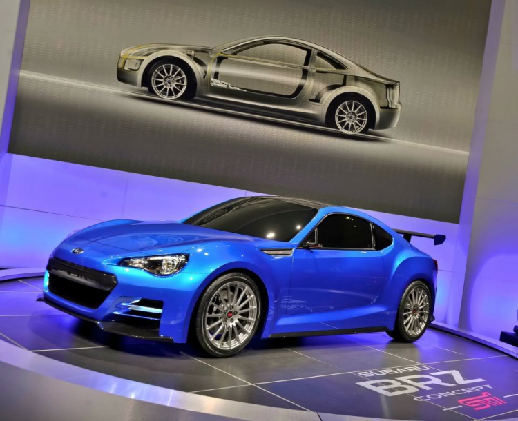 New Subaru BRZ concept.