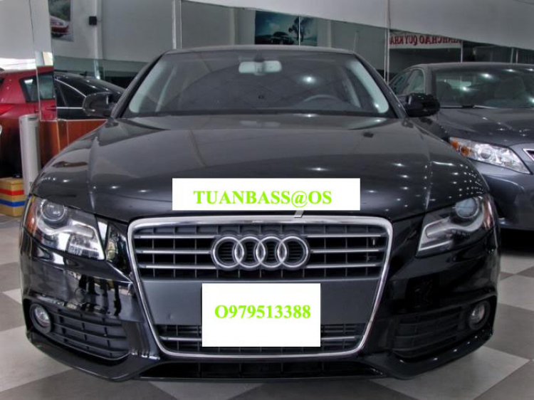 Xin các bác hướng dẫn về lau chùi xe AUDI 2010