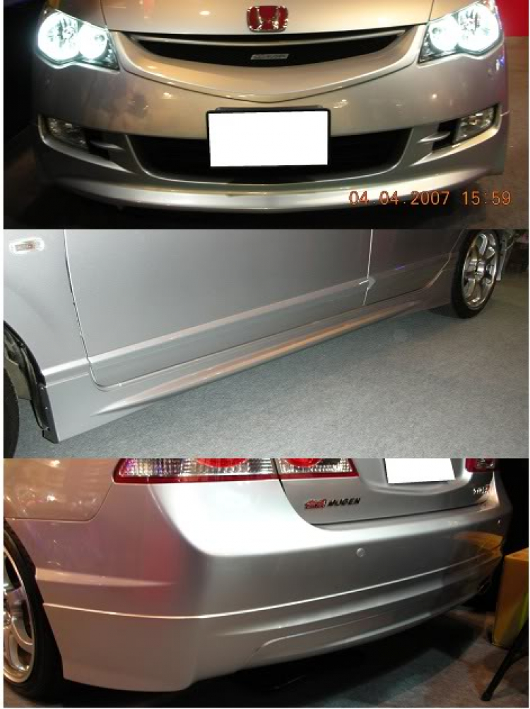 Bodylips Civic, Accord, Fit, CR-V đây các bác!