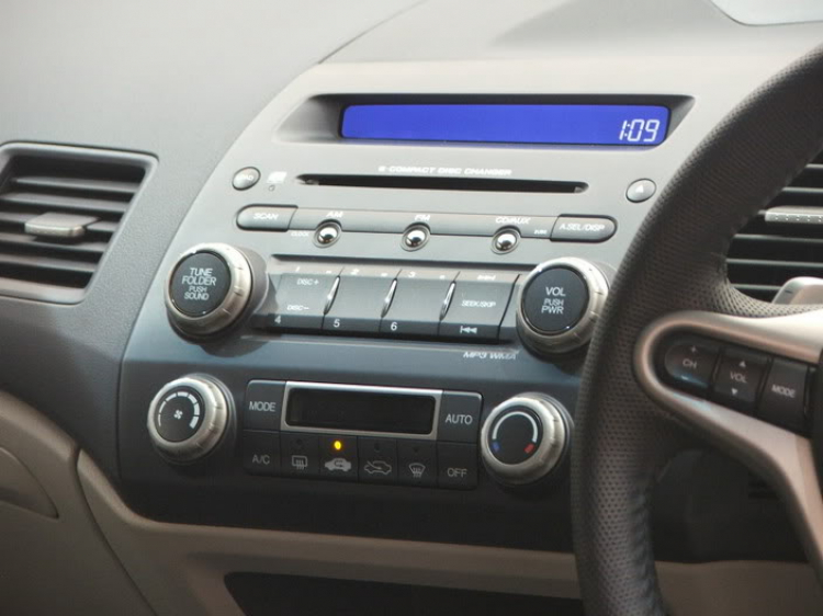 mức hao xăng của Civic 2.0