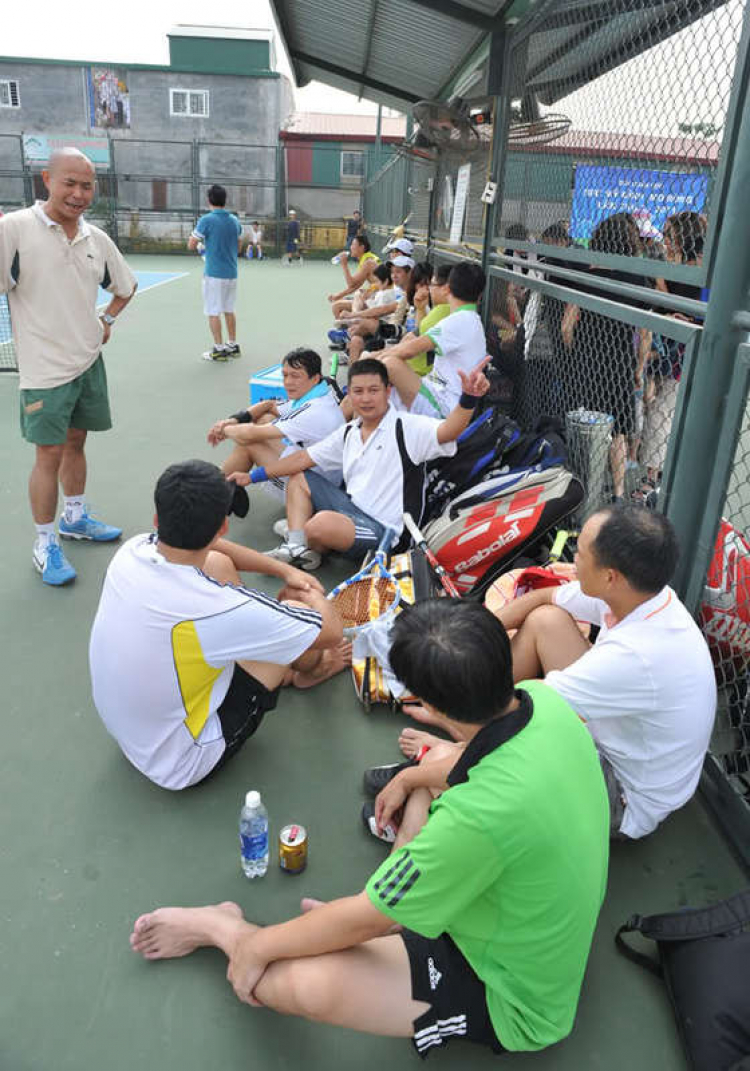 Hình ảnh "Giải tennis SFC Mỹ đình mở rộng lần thứ II " 27/11/2011