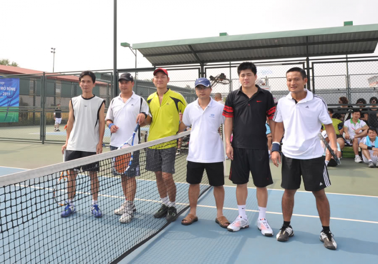 Hình ảnh "Giải tennis SFC Mỹ đình mở rộng lần thứ II " 27/11/2011