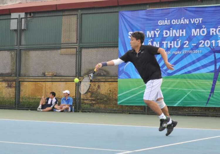 Hình ảnh "Giải tennis SFC Mỹ đình mở rộng lần thứ II " 27/11/2011