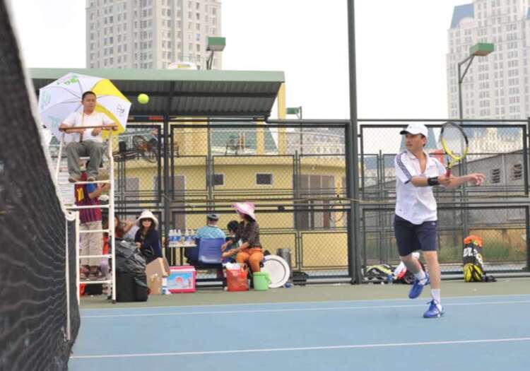 Hình ảnh "Giải tennis SFC Mỹ đình mở rộng lần thứ II " 27/11/2011