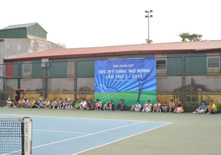 Hình ảnh "Giải tennis SFC Mỹ đình mở rộng lần thứ II " 27/11/2011