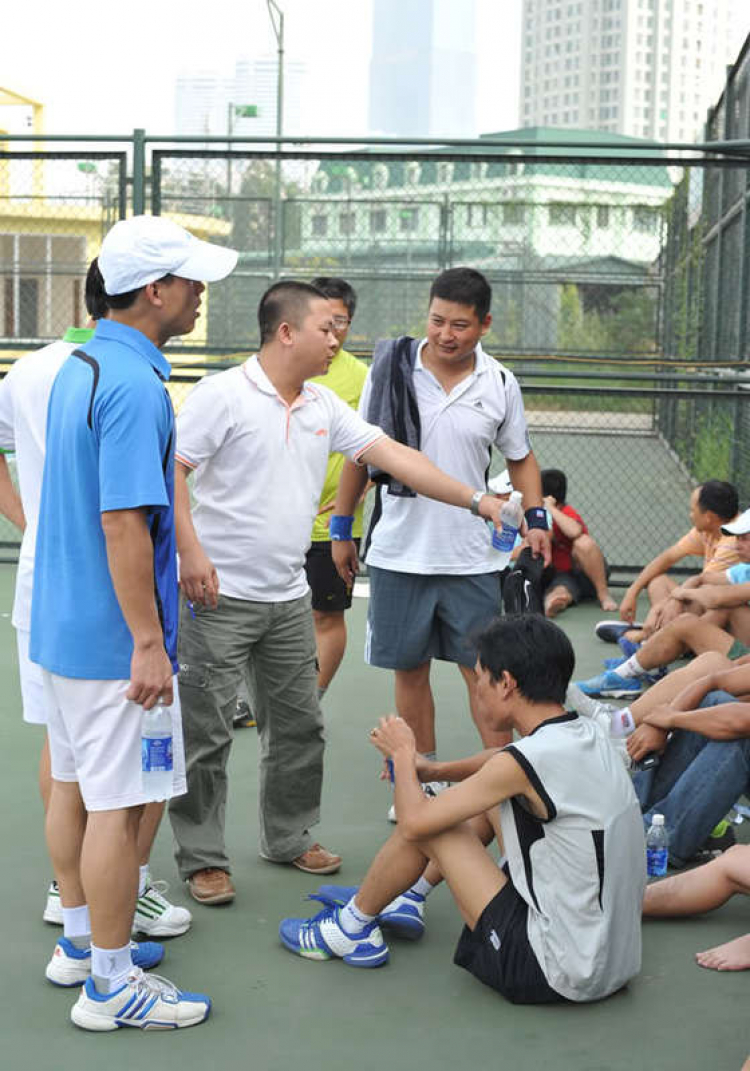 Hình ảnh "Giải tennis SFC Mỹ đình mở rộng lần thứ II " 27/11/2011