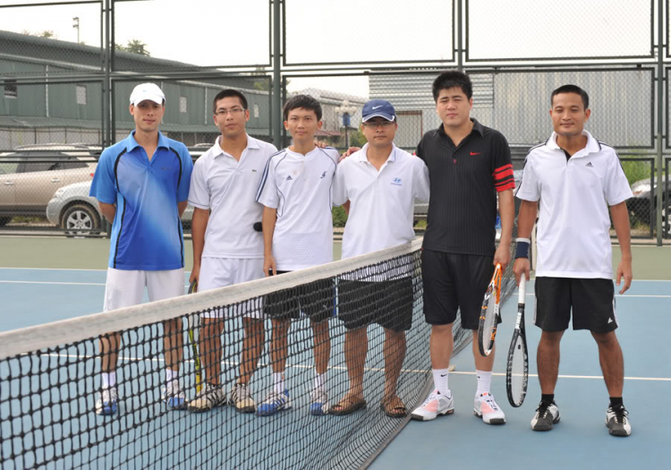 Hình ảnh "Giải tennis SFC Mỹ đình mở rộng lần thứ II " 27/11/2011