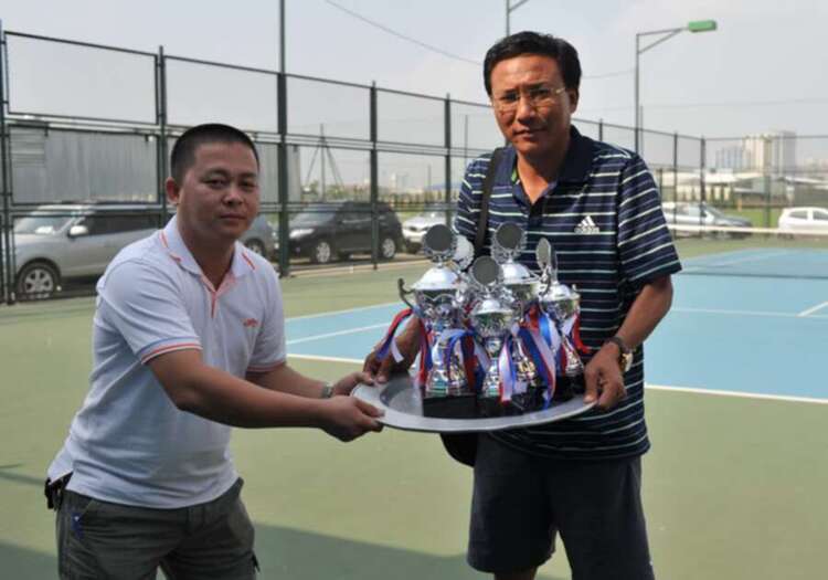 Hình ảnh "Giải tennis SFC Mỹ đình mở rộng lần thứ II " 27/11/2011