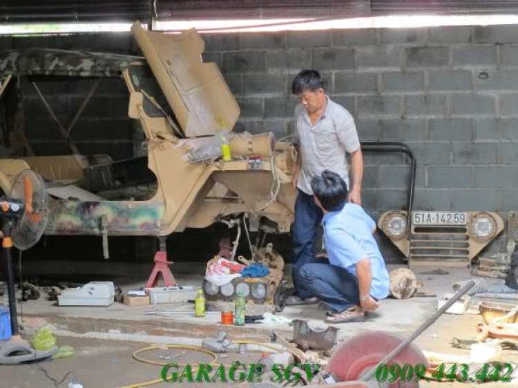 GARAGE SƠN GÒ VẤP - MỪNG KHAI TRƯƠNG 11/11/2011