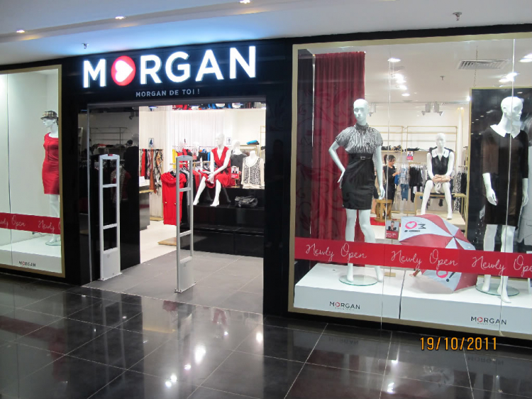 Chiếu sáng cho Shop thời trang - MORGAN DE TOI