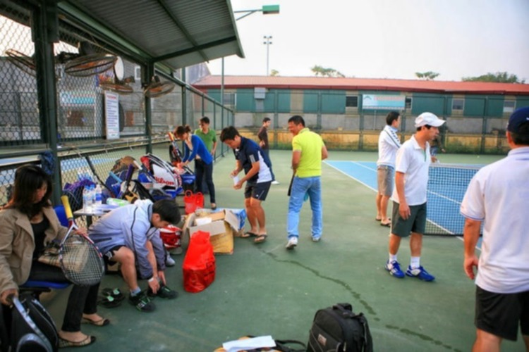 Hình ảnh "Giải tennis SFC Mỹ đình mở rộng lần thứ II " 27/11/2011