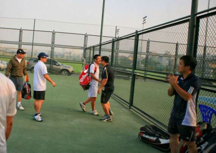 Hình ảnh "Giải tennis SFC Mỹ đình mở rộng lần thứ II " 27/11/2011