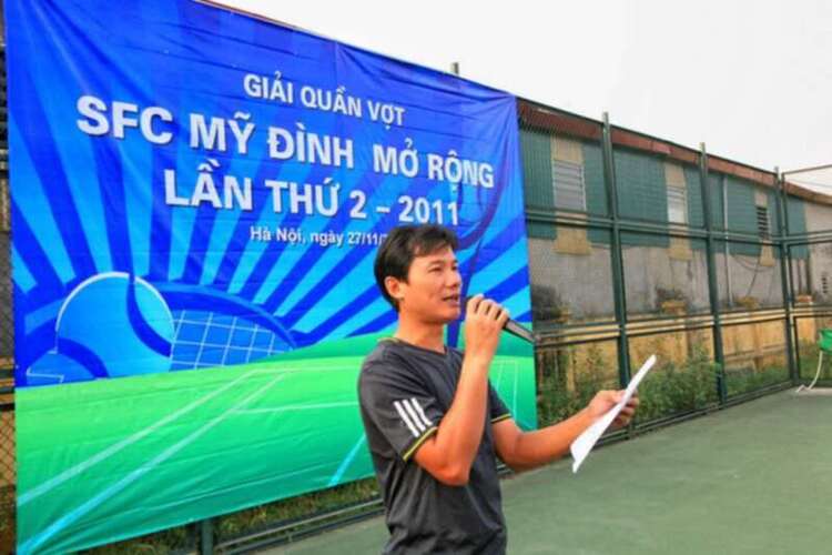 Hình ảnh "Giải tennis SFC Mỹ đình mở rộng lần thứ II " 27/11/2011