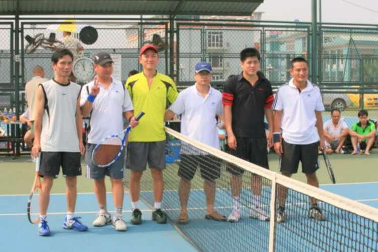 Hình ảnh "Giải tennis SFC Mỹ đình mở rộng lần thứ II " 27/11/2011