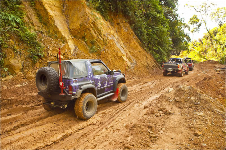 Ảnh hành trình Off-Road chinh phục Đỉnh Con Ó - Đạ Tẻh