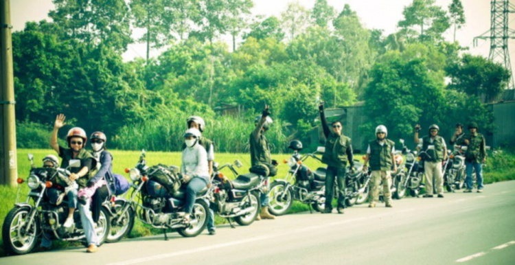 THành lập Hội những người mê và chơi xe Motor Honda LA 250cc THành lập Hội những người mê và chơi xe Motor Honda LA 250cc