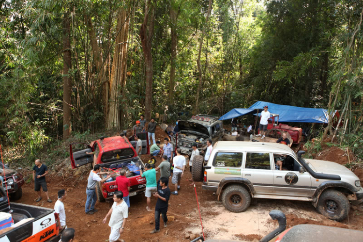 Ảnh hành trình Off-Road chinh phục Đỉnh Con Ó - Đạ Tẻh